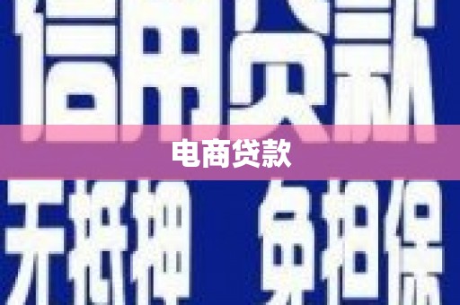 贡井电商贷款
