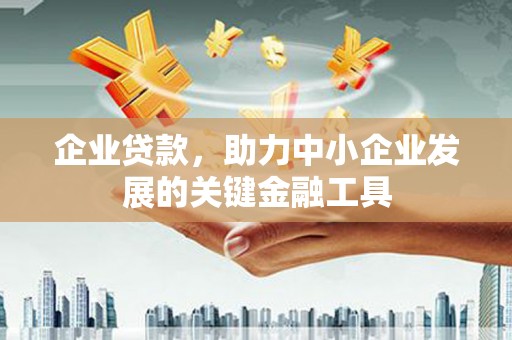 贡井企业贷款，助力中小企业发展的关键金融工具