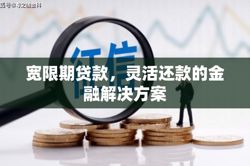 贡井宽限期贷款，灵活还款的金融解决方案