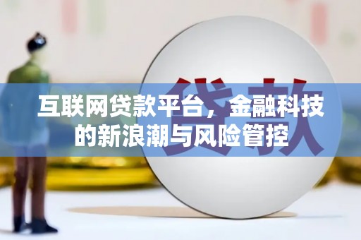 贡井互联网贷款平台，金融科技的新浪潮与风险管控
