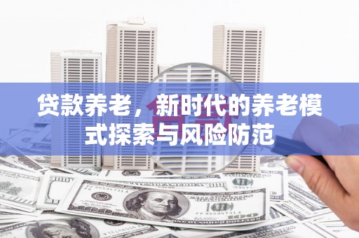 贡井贷款养老，新时代的养老模式探索与风险防范